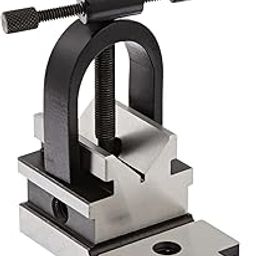 Kalsi Brothers Precision V-Block and Clamp Set, Hardened Steel, All-Angle Inspection and Machining Fixture-7