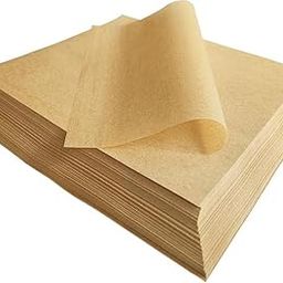 300 Pack 8x8 Pre-Cut Parchment Paper Sheets – Non-Stick, Food-Grade Baking Paper for Square Cake Pans – Heat & Grease Resistant-image-96