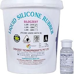 Moulding For DIY Resin, Soap, Candle, Crafts & Many More Pattern Making, Liquid silicone Rubber (Supreme Mould Making Grade) LSR-210-1KG-picture-10