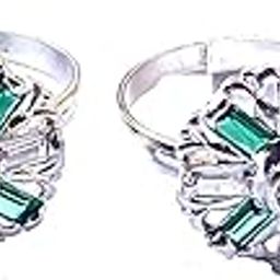 RISYANKA JEWELS Women Stylish alloy toe ring ATR33-image-53