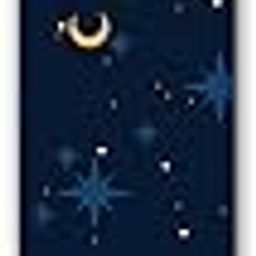 Moon and Stars Lanyard Bag Tag with Swivel Lobster for Gift Luggage Bags Backpack Laptop Bags Students Travelers L X H 5 X 0.8 INCH-image-52