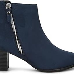 Women Comfortable Boots Collection | Extra Cushioned Foot Bed And Skin Friendly Ankle Boot With Heels | Trendy, Stylish, Casual Boots | Winter, Snow And Holiday Outings-image-6