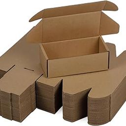 MALANI STORES Corrugated Box Packing box 5.5X3X2.5 inch corrugated selflock 3ply brown box Pack of -50-image-2