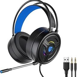 MERISHOPP Psh-200 3.5Mm Gaming Headset Headphone W/Mic for Pc Laptop Black|Computers/Tablets & Networking | Laptop & Desktop Accessories | Headsets-24