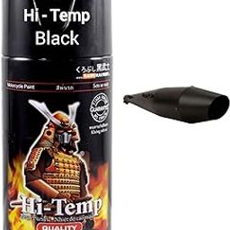 Samurai Kurobushi Spray Paint #H2***- Hi Temp Black Heat Resistant for Silencer (D-I-Y)- 300ml, Matt Finish-image-22