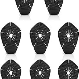 8PCS Car Wiper Hole Protector Pad, Universal Fit for Most Vehicles, Black Protective Cover Set of 4 Pairs, Durable Silicone Material, Easy Installation for Car Wiper Arm Protection-17