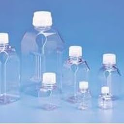 Tarsons - Autoclavable Square Graduated Media Bottle,PC with PP closure (Code : 581406) (Size mm :53B) (Capacity : 2000) (Packing : 12)-image-2