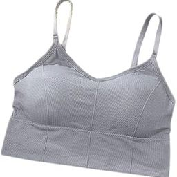 Women's Seamless B-r-a & Underpant Set | Soft Stretchable Camisole Top with Matching Briefs | Innerwear for Girls & Ladies | Free Size White-image-31