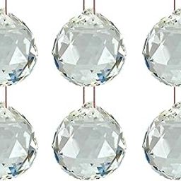 odishabazaar Crystal Hanging Faceted Balls (Multicolour)-image-92