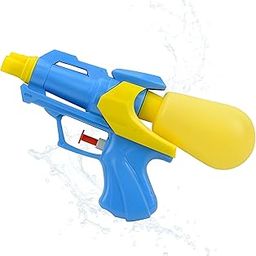 Toyshine 150 ML Capacity Long Range High Air Pressure Spray Water Gun (18x10cm) for Summer Swimming Pool Party Holi Water Toy Gun for Girls Boys Kids 3+, Multi-2