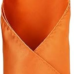 Men Polyester Orange Solid Formal Pocket Square, Free Size-picture-25
