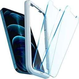 Spigen AlignMaster Tempered Glass Screen Guard for iPhone 12 Pro Max - 2 Pack-24