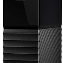 Western Digital WD 12TB My Book Desktop External Hard Disk Drive-3.5Inch, USB 3.0 with Automatic Backup,256 Bit AES Hardware Encryption,Password Protection,Compatible with Windows&Mac, Portable HDD-12