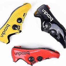 Road Cycling Shoes Bike Bicycle Racing Shoe Quick Lace Sneaker Red 42-image-61