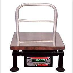 GRAMTECHNOLOGY Gt Scale 100Kg X 10Gm Stainless Steel Weight Machine For Shop Weight Scale For Kirana Computer Kanta Taraju Weighing Scale Food Gt 12 Pole Ss-15