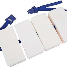 UJEAVETTE® Back Float Safety Eva Waist Floating Swimming Belt for Beginners Adults Kids 4Pcs Boards 145Cm-image-41