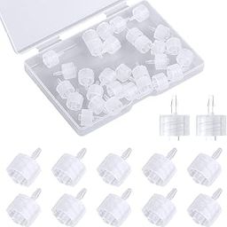 30pcs Adapter, Clear Male Luer Lock 1/16" Luer Lock Connector Kit to Coupler Adapter (1.6mm)-image-59