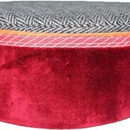 Unisex Woollen Traditional Pahari Himalayan Kraft Himachal Cap (Red)-image-6