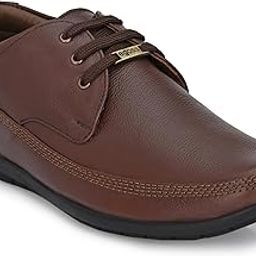 Stretch Premium Genuine Leather Derby Formal Shoes for Men-GS-347-image-18