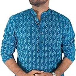 Mens Short Kurta-image-1