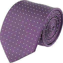 Kovove Elegant Purple Polka Dot Neck Tie For Men-image-13
