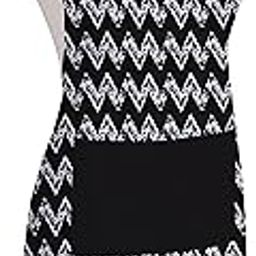 AIRWILL, 100% Cotton Designer Printed Aprons, Sized 65cm in Width & 80cm in Length with 1 Center Pocket, Adjustable Buckle on Top and 2 Long Ties On Both 2 Sides. Pack of 1 piece …-22