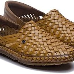 Handmade Leather Casual and Ethnic Slip-On Loafer Shoes for Men | Everyday Wear| Comfortable & Stylish| Smart Shoe-image-44