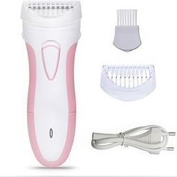 Body Hair Trimmer for Women Rechargeable Hair Removal Machine for Women Shaver Head for Smoother Finish Specially Designed Women Trimmer for Private Part, Body & Bikini Trimmer-image-49