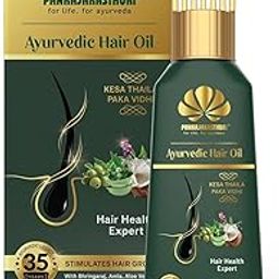 Pankajakasthuri Ayurvedic Hair Oil - Herbal Formula with Bhringaraja | Aloe Vera | Amla | Coconut Oil - 100ml-image-90