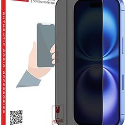 POPIO Privacy Tempered Glass Compatible for iPhone 16 (Black) Edge to Edge Coverage with Easy Installation kit, Anti-Spy Tempered Glass Privacy Screen Protector-13