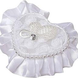 Bridal Ring Holder Cushion Jewery Case for Wedding Engagement Party Supplies Style B-12