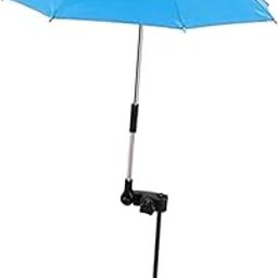UJEAVETTE Plant Umbrella Rainproof Multifunctional Ground Plug Lightweight Shade Cover Blue-image-64