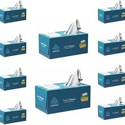 Shrayati Facial Tissue Box, 2 ply, 100 pulls, Pack of 10, (Total: 2000 Sheets), Skin-Friendly, Highly Absorbent, Multipurpose Face Tissues in,Versatile Tissue for Weddings, Makeup Removal-26