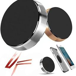 Magnetic Car Mount Holder for Mobile Phones | 360° Rotation | Ultra-Strong Magnet | Dashboard & Wall Mount | Compatible with All Smartphones (Silver & Gold)-image-48