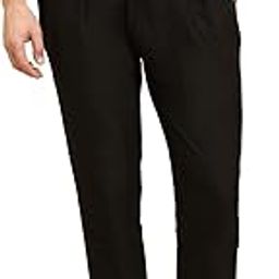 Men Solid Colour Art Silk Payjama Style Pant-56