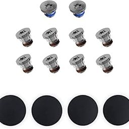 Mac-Axx™ Bottom Rubber Feet(4 Pieces) & Bottom Screws(10 Pieces) Compatible with 13''-inch MacBook Pro(Retina Display), Model No. A1502, Colour: SILVER-picture-1