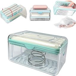 Automodifier- 2-in-1 Bar Soap Roller Dispenser,2-in-1 Portable Soap Dish & Soap Dispenser with Roller and Drain Holes,Multifunctional Soap Holder-20
