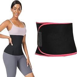 Women & Men Tummy Belt for Belly Fat Loss for Stomach Fitness for Exercise & Workout Tummy Fat Loss Fat Burner and Fat Reduce Black-image-51