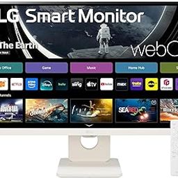 LG 25SR50F-W Smart Monitor 25-Inch (1920x1080) IPS Display, webOS, ThinQ Home Dashboard, ThinQ App, Remote Control, x2 Built-in Speakers, AirPlay 2 Screen Share Bluetooth, White-image-61