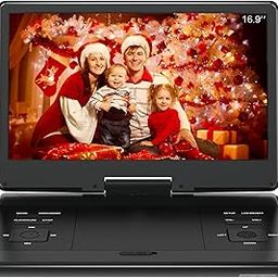 16.9" Portable DVD Player with 14.1" Large HD Screen, High Volume Speaker, with Extra Carrying Bag..-22