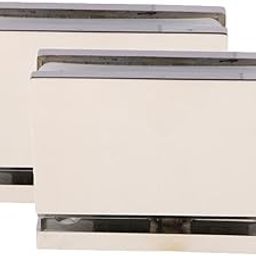 CALANDIS™ 2pcs 360 Bathroom Showcase Cabinet Bracket Glass Shower Door Hinge-5mm | Braces & Brackets | Nails Screws & Fasteners | Building & Hardware | Home Improvement-image-63