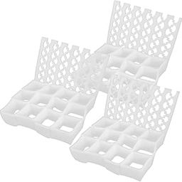 GLEAVI 3Sets Food Grade Pearl Fruit Storage Liners Cushion for Logistics Preservation Cell Design for Apples Pears and Kiwis-image-47