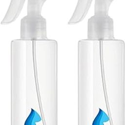 FLEMCO Empty Plastic Spray Bottle For Hair Application Trigger Spray | Perfect For Rosemary Tea, Perfume, Rosewater, Travel Friendly, Multi-Purpose (200ml, Pack Of 2)-48