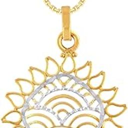 Yellow Gold Pendant for Women 22k | 22 kt (916) BIS Hallmark Gold Pendant for Women & Girls | 22 Karat Gold Jewellery for Birthday, Wedding, Anniversary & Diwali Gift-image-17