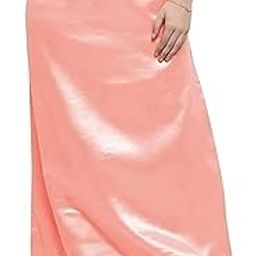 (Free Size Satin Petticoat for Women’s Sarees Readymade Petticoat Stretchable Adjustable Body Shaper Underskirt Indian Lining Shaper-image-80