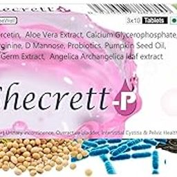 P Chewable Frequent Urination Relief Candy | Urine Pain, Burning, Urgency, Overactive Bladder Health, Prostate, UTI, Urinary Incontinence supplement | Quercetin, Aloe Vera, Calcium Glycerophosphate, L arginine, D Mannose, Probiotics, Pumpkin Seed, Soy Germ, Angelica Archangelica -30 tablets (Sugar free)-image-98