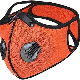 Jazzy Pearls® Cycling Sports Anti Dust Activated Carbon Filter Half Face Mask Orange|Sporting Goods | Winter Sports |Hats & Headwear|1 Piece Half Face Mask-image-17