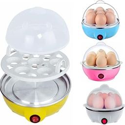 Sha Egg Boiler Electric Automatic Off 7 Egg Poacher For Steaming, Cooking, Boiling |Egg Poacher| Boiled Electric Egg Poacher-picture-28