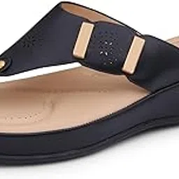 doctor extra soft Women's Comfortable Memory Foam Thong Doctor Slippers/Flip-Flops|Fashionable Casual & Stylish|Lightweight & Breathable|Outdoor Synthetic Casual Chappals Sandals Ladies & Girls D-617-picture-16
