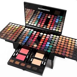 190 Colors Cosmetic Make up Palette Set Kit Combination with Eyeshadow Facial Blusher Eyebrow Powder Face Concealer Powder Eyeliner Pencil A Mirror All-in-One Makeup Gift Set-image-26